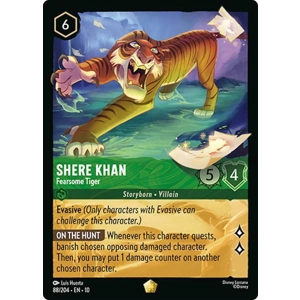 Shere Khan, Fearsome Tiger