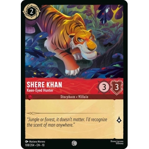 Shere Khan, Keen-Eyed Hunter