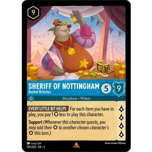 Sheriff of Nottingham, Bushel Britches