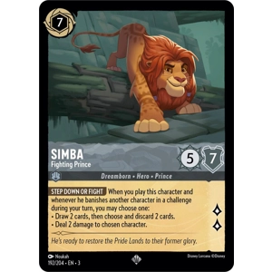 Simba, Fighting Prince