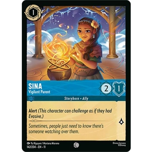 Sina, Vigilant Parent