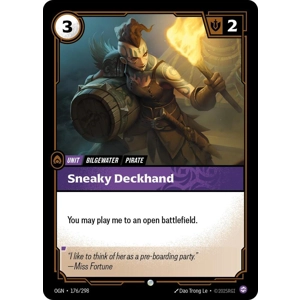 Sneaky Deckhand