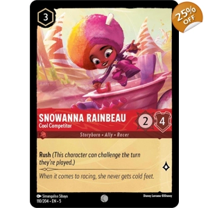 Snowanna Rainbeau, Cool Competitor