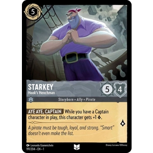 Starkey, Hook's Henchman