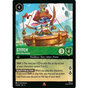 Stitch, Alien Buccaneer