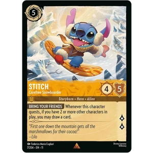 Stitch, Carefree Snowboarder
