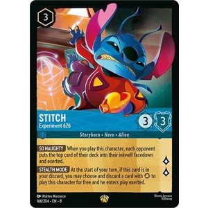 Stitch, Experiment 626