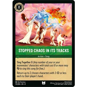 Stopped Chaos in it's Tracks