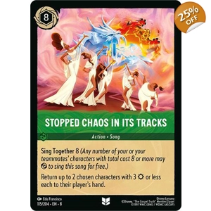 Stopped Chaos in it's Tracks
