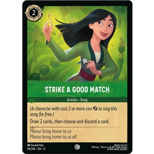Strike a Good Match