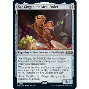 Syr Ginger, the Meal Ender