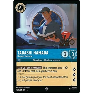 Tadashi Hamada, Baymax Inventor