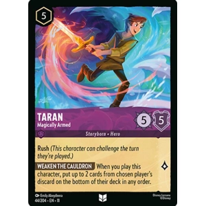 Taran, Magically Armed