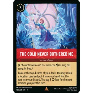 The Cold Never Bothered Me