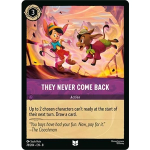 They Never Come Back