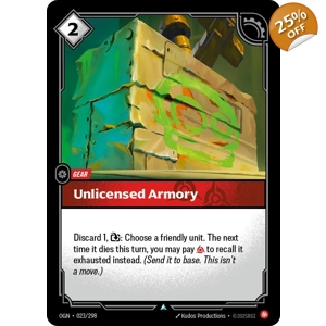 Unlicensed Armory