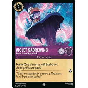 Violet Sabrewing, Senior Junior Woodchuck