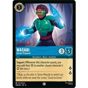 Wasabi, Always Prepared