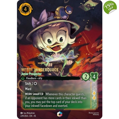 Webby Vanderquack, Junior Prospector (Enchanted)
