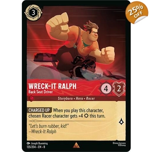 Wreck-It Ralph, Back Seat Driver