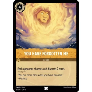 You Have Forgotten Me