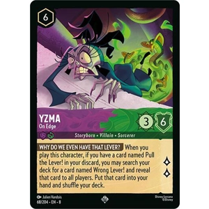 Yzma, On Edge