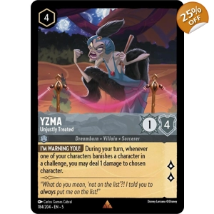 Yzma, Unjustly Treated