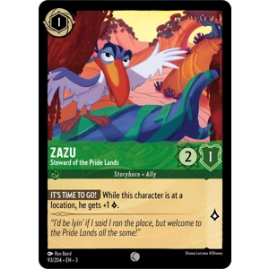 Zazu, Steward of the Pride Lands