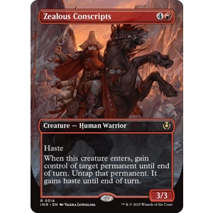 Zealous Conscripts (Borderless)