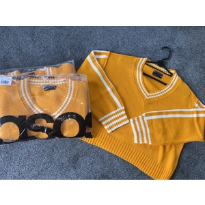 ASOS Orange V neck jumper