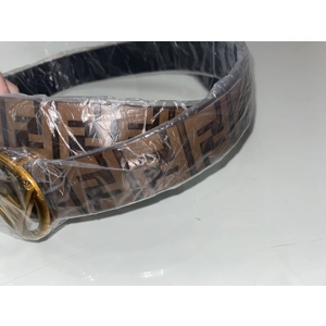 Brown Fendi belt