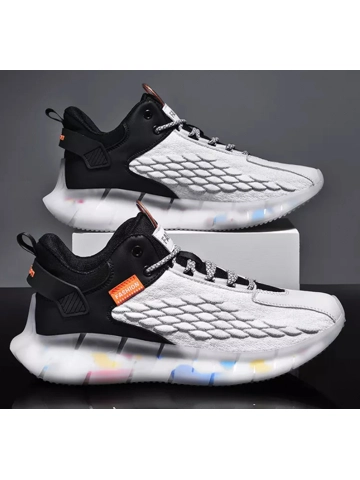 Mens cushion trainer with comfortable sole