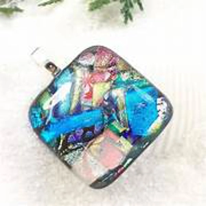 Order 3  Warm Fused Glass Pendants