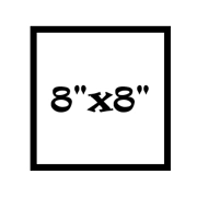 8x8 Large Decal