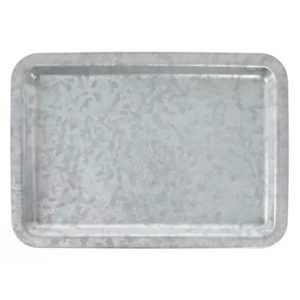 Galvanized Metal Serving Tray