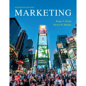 Marketing 16th Edition by Roger Kerin 9781264121328