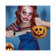 5 Pcs Women Halloween Doll Clown Costume Movie C..