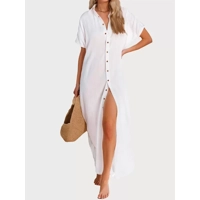 Batwing Short Sleeve Dress