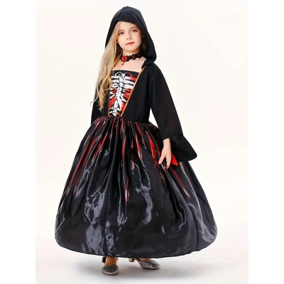 Material: Polyester Pattern: Color Block Sheer: No Fabric: Slight Stretch Type: Halloween Costumes O