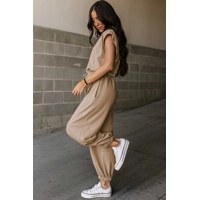 Light French Beige Cap Sleeve Ope..