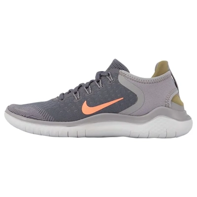 Nike Free RN 2018 Women's Running Shoes - Gunsmoke Crimson Pulse Atmospheric Grey2