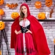 Women's Halloween Cosplay Red Riding Hood Dress ..