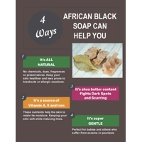West African Black Soap Paste: 8 oz.