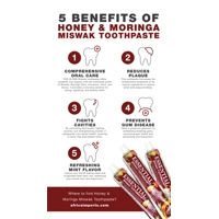 Essential Palace: Honey & Moringa Miswak Toothpaste