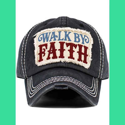 Walk By Faith Vintage Ballcap