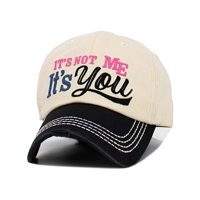It's Not Me Vintage Ballcap