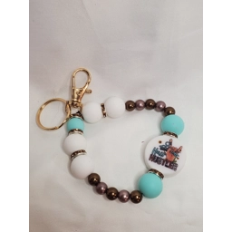 Hair Hustler Keychain Wristlet