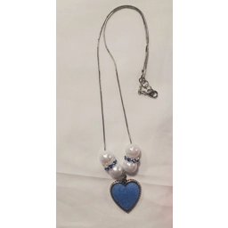 BLUE FLORAL HEAR
