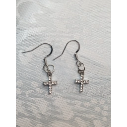 Cross earrings