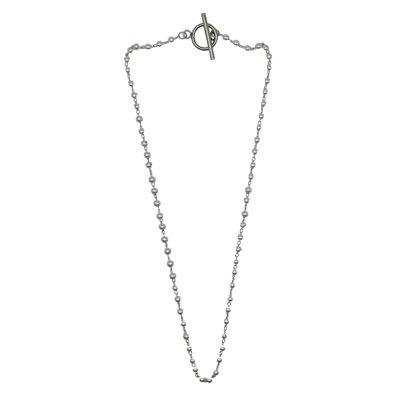Necklace with small pearls INAGLAM